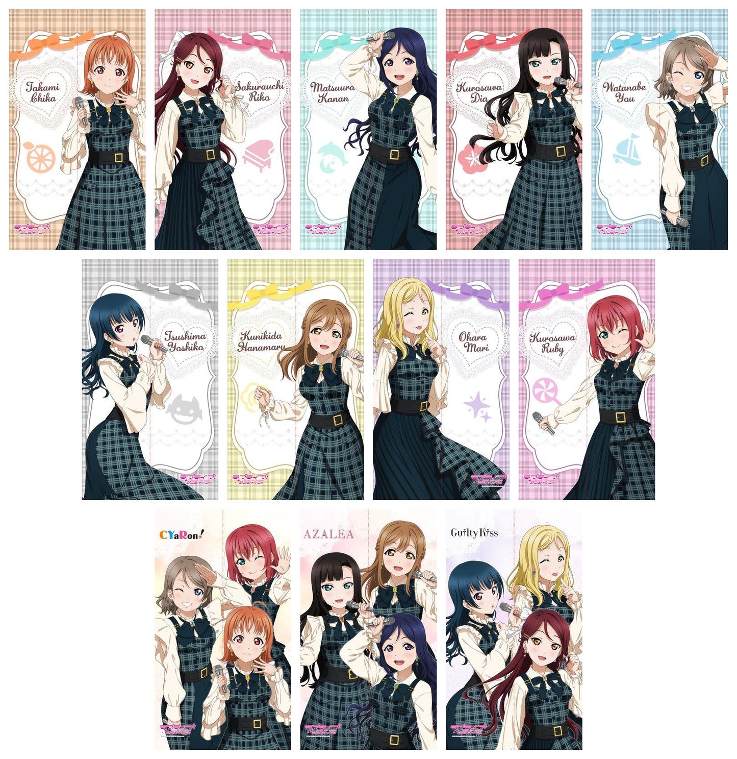 ラブライブ！サンシャイン!!（學園偶像計劃 Sunshine!!） 多功能掛簾 津島善子 門簾款