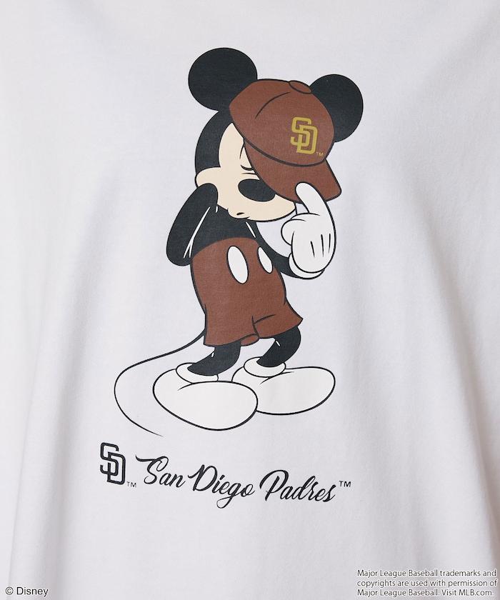 MLB MICKEY MOUSE 功能性面料印花T恤