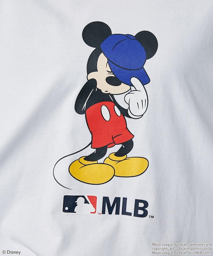 MLB MICKEY MOUSE 功能性面料印花T恤