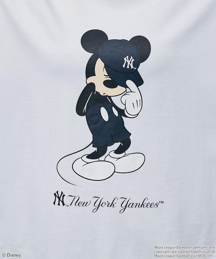 MLB MICKEY MOUSE 功能性面料印花T恤