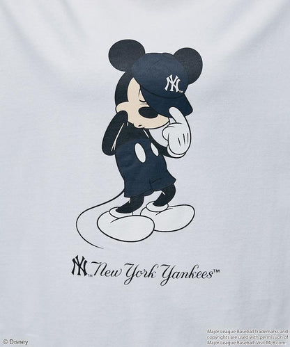MLB MICKEY MOUSE 功能性面料印花T恤
