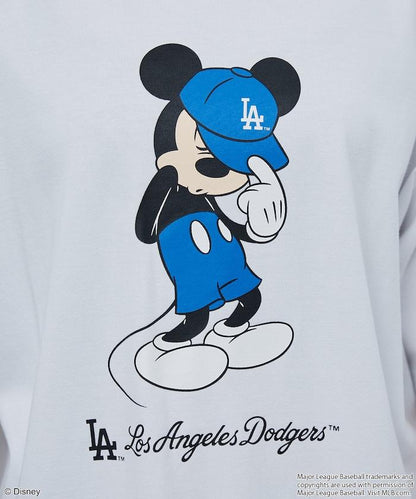 MLB MICKEY MOUSE 功能性面料印花T恤