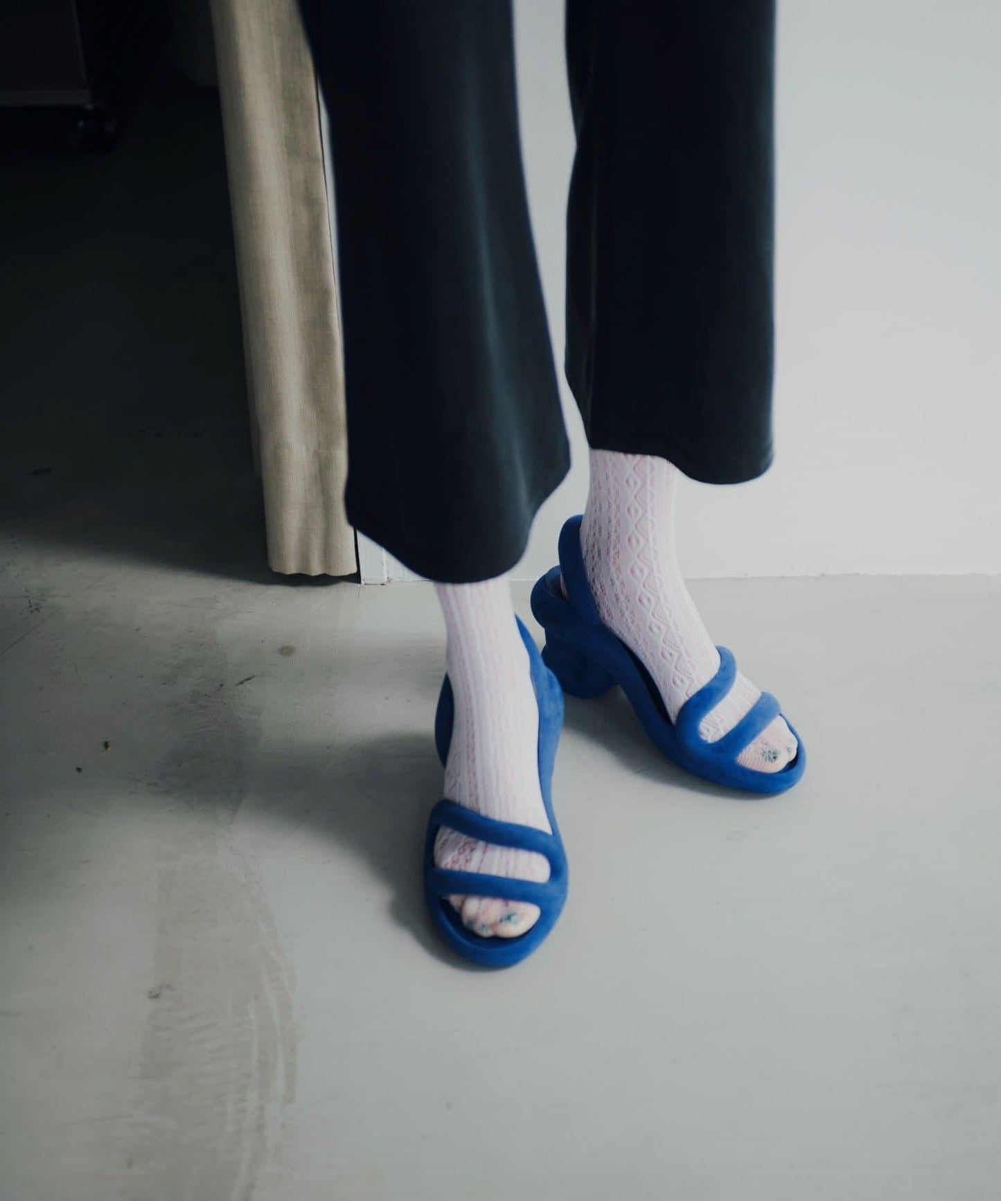 Cupro jersey cropped pants 褲子