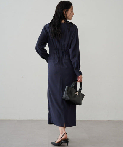 Loungedress 扭結V領連衣裙