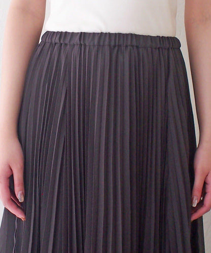 Loungedress 輕透褶皺半身裙