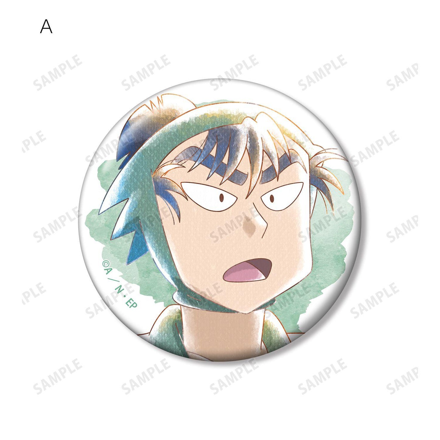忍者亂太郎（忍者亂太郎） Ani‑Art aqua label 系列 第3彈 食満留三郎 徽章 2個套裝