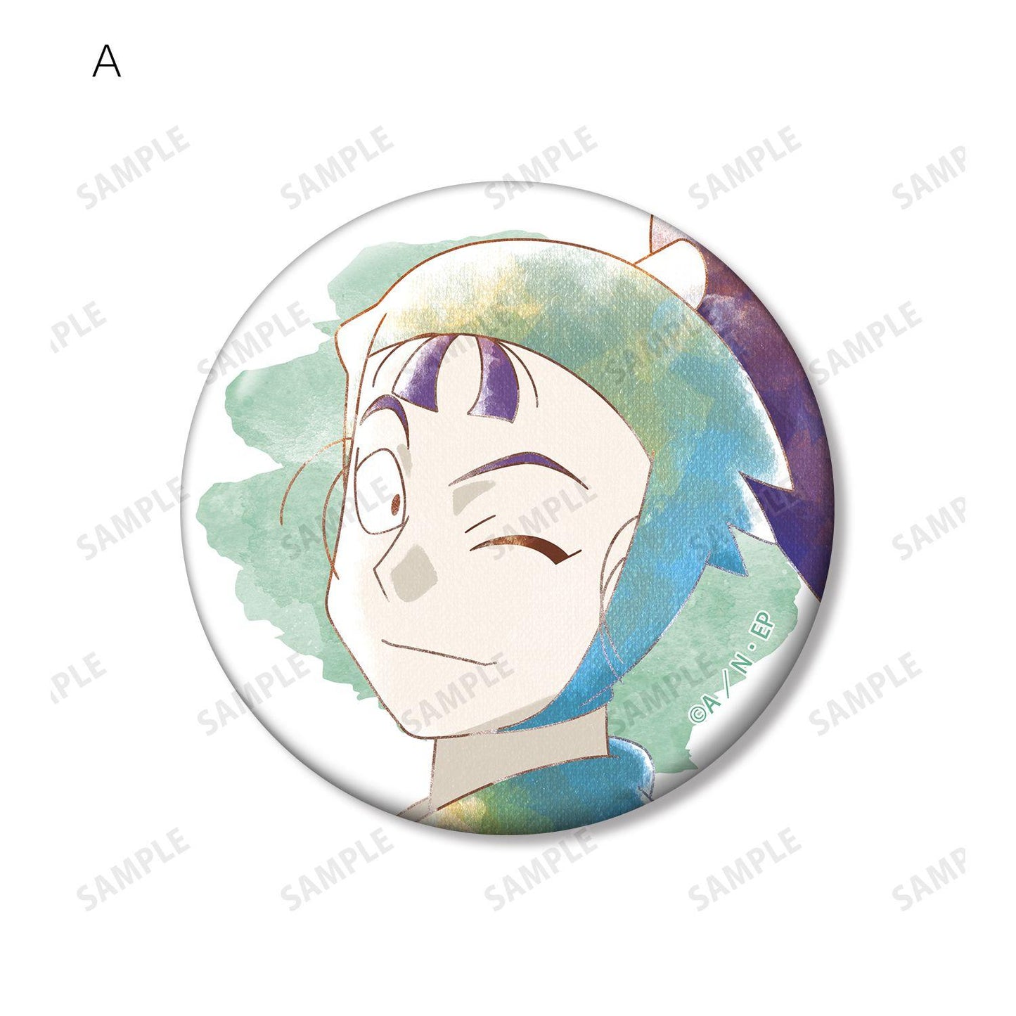 《忍者亂太郎》（忍者亂太郎） Ani‑Art aqua label系列 第3彈 立花仙蔵 徽章2枚套裝