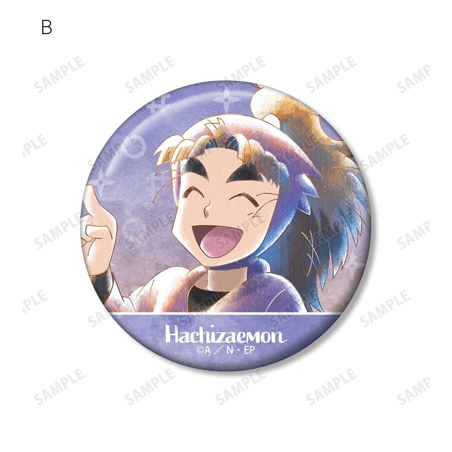 忍者亂太郎（忍者亂太郎） Ani-Art aqua label系列 第3彈 竹谷八左ヱ門 徽章2個套裝