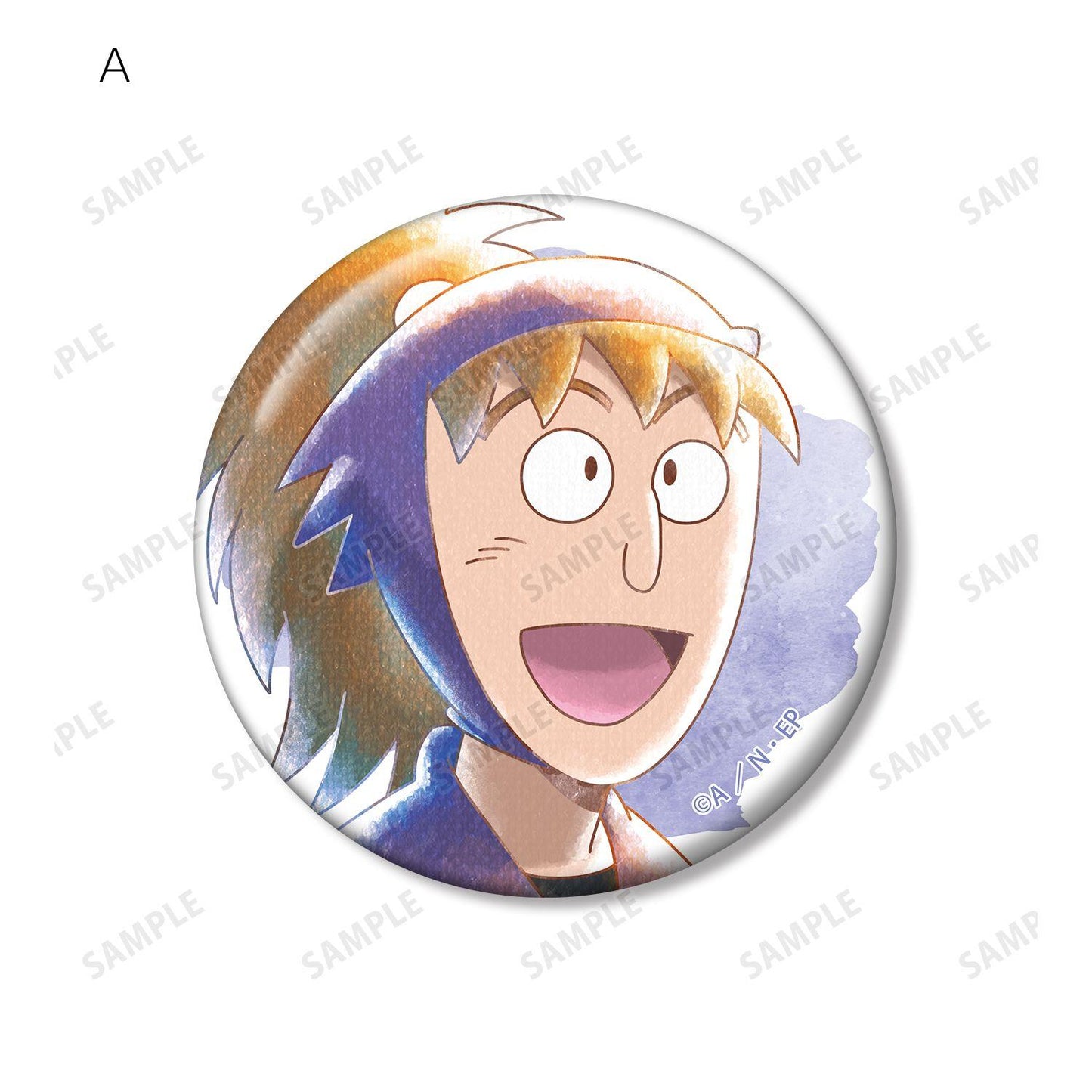 忍者亂太郎（忍者亂太郎） Ani‑Art水彩系列 第三彈 不破雷蔵 徽章2件套