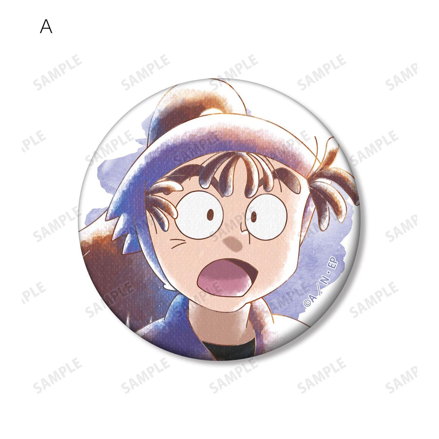 忍者亂太郎（忍者亂太郎） Ani-Art aqua label 系列 第三彈 尾浜勘右衛門 徽章兩件套