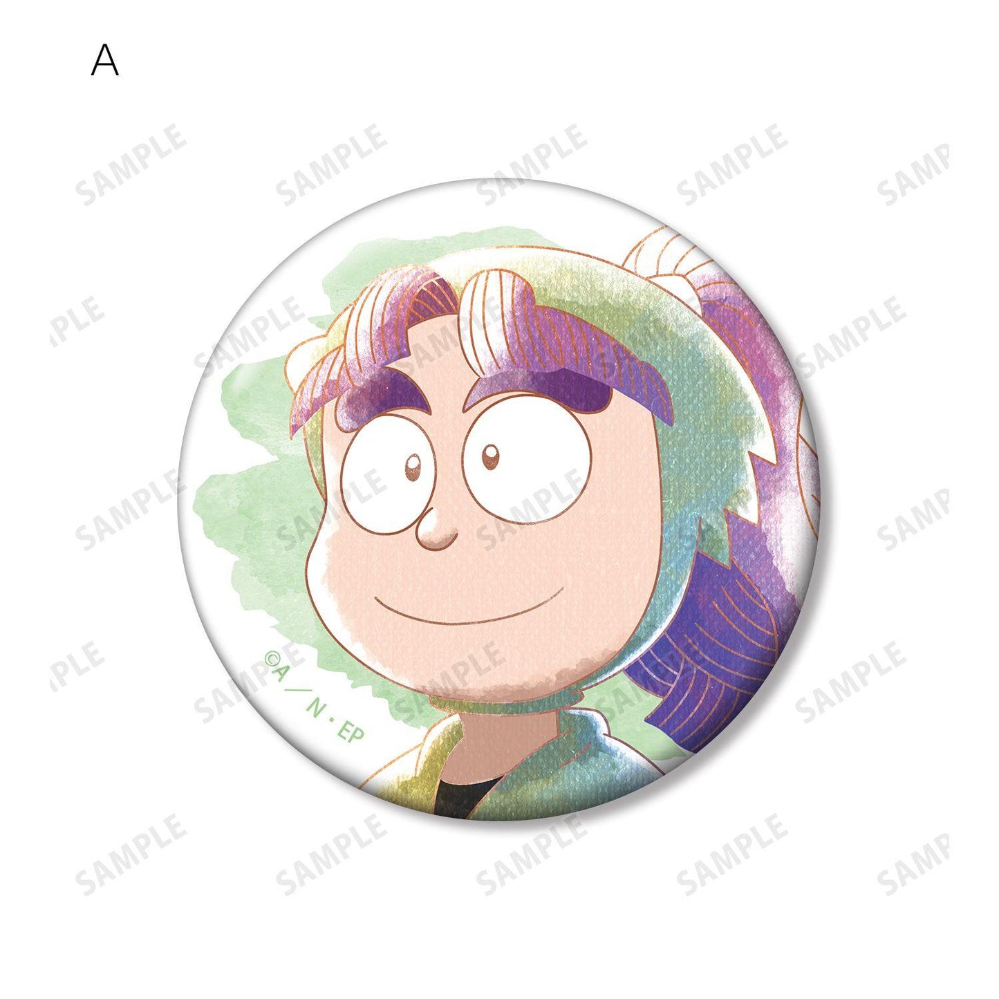 忍者亂太郎（落第忍者亂太郎） Ani-Art aqua label系列 第三彈 三反田數馬 徽章2個套裝