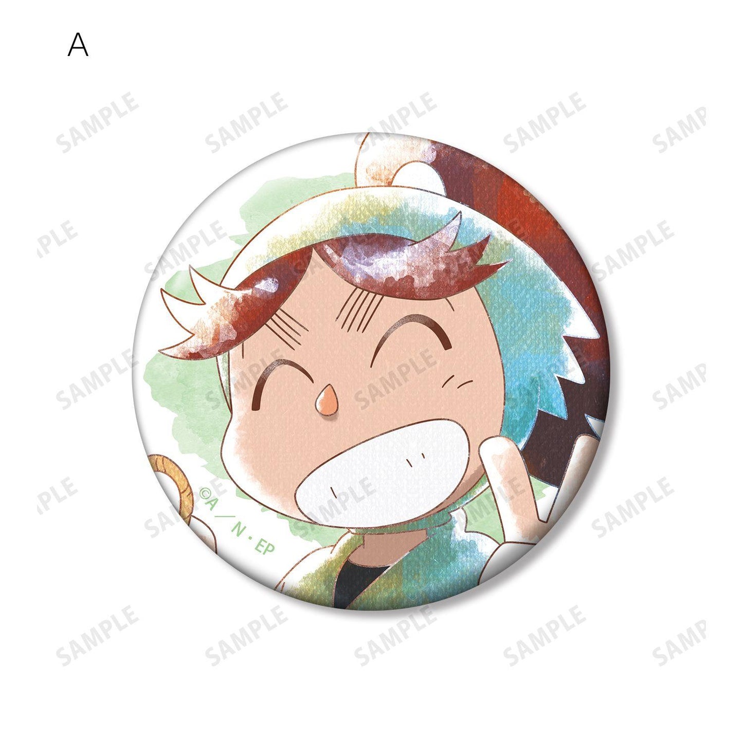 忍者亂太郎（忍者亂太郎） Ani-Art aqua label 第3彈 富松作兵衛 徽章2個套裝