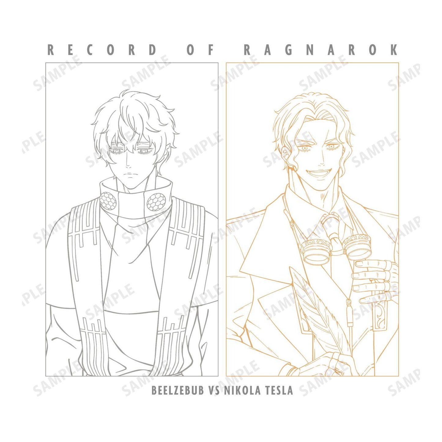 《終末的女武神》 第三彈 ベルゼブブ&ニコラ・テスラ T恤