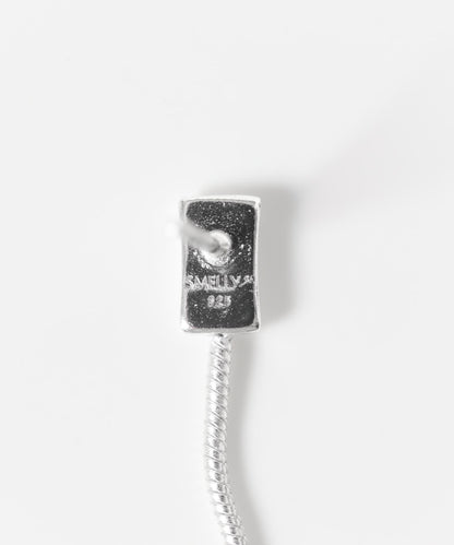 極簡棒鏈設計 金屬耳飾 SMELLY so’ minimal bar chain pierce