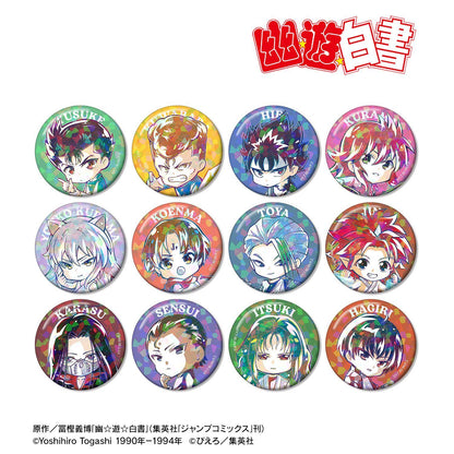 幽☆遊☆白書（幽遊白書） Ani‑Art 全息缶バッジ 徽章 全套BOX（12包入）