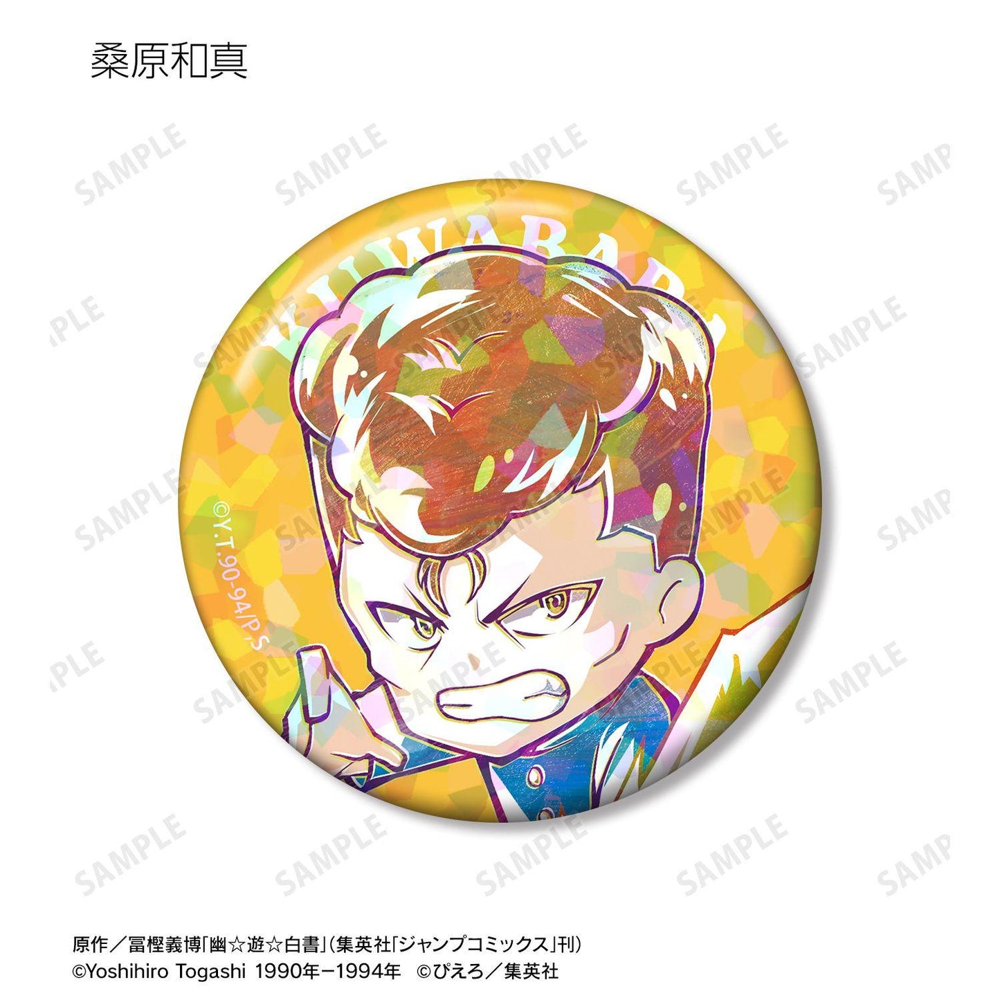 幽☆遊☆白書（幽遊白書） Ani‑Art 全息缶バッジ 徽章 全套BOX（12包入）
