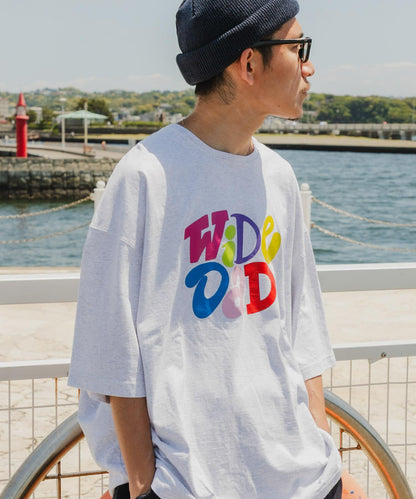Wide Dad GRAPHIC T-SHIRTS WITH HATCH T恤