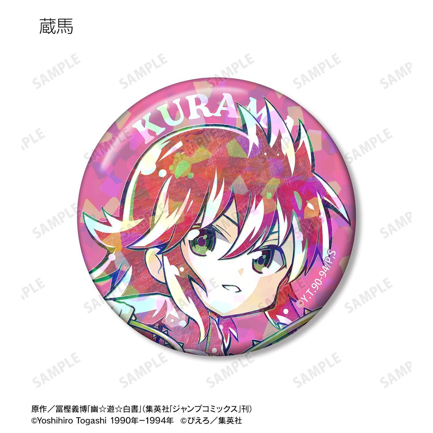 幽☆遊☆白書（幽遊白書） Ani‑Art 全息缶バッジ 徽章 全套BOX（12包入）