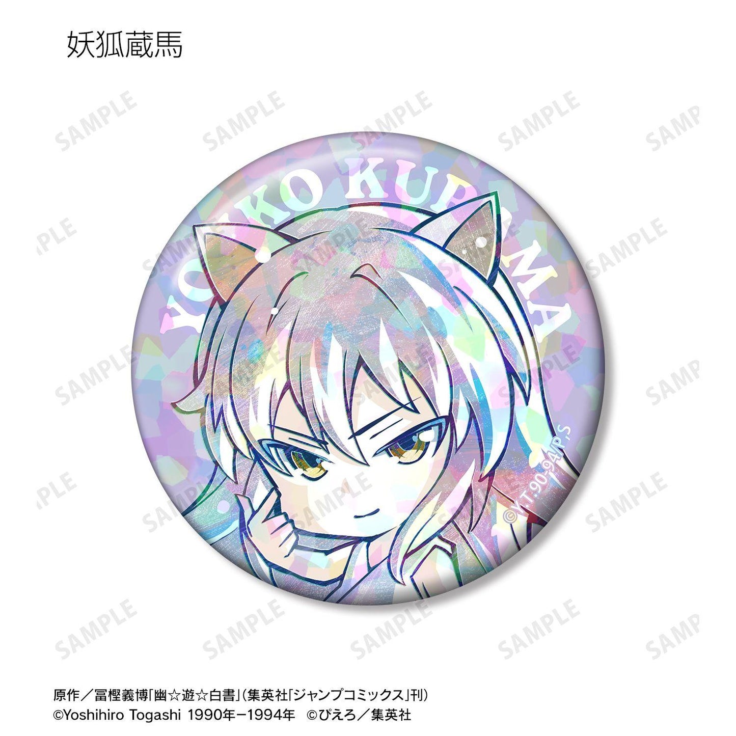 幽☆遊☆白書（幽遊白書） Ani‑Art 全息缶バッジ 徽章 全套BOX（12包入）