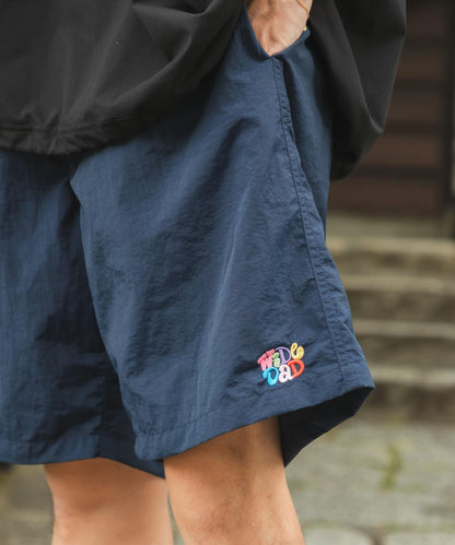 Wide Dad Graphic Shorts with Hatch 休閒短褲