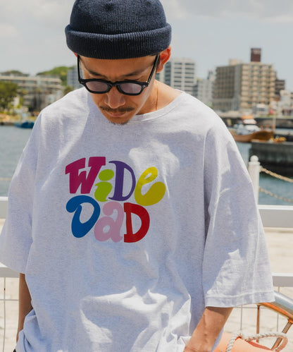 Wide Dad GRAPHIC T-SHIRTS WITH HATCH T恤
