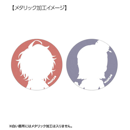 《終末的女武神》 アポロン&レオニダス王 メタリック徽章 2個套組
