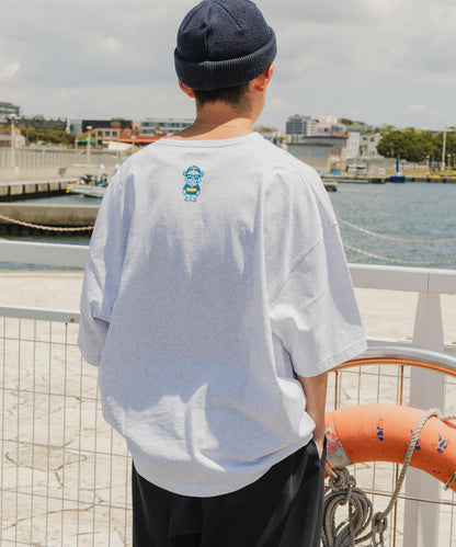 Wide Dad GRAPHIC T-SHIRTS WITH HATCH T恤