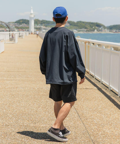 Wide Dad Graphic Shorts with Hatch 休閒短褲