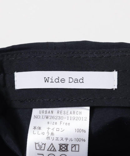 Wide Dad GRAPHIC CAP WITH HATCH 棒球帽