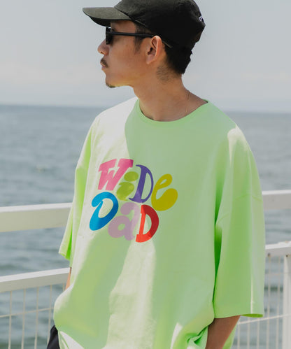 Wide Dad GRAPHIC T-SHIRTS WITH HATCH T恤