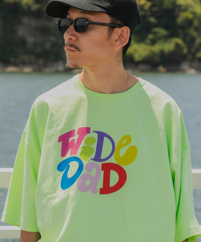 Wide Dad GRAPHIC T-SHIRTS WITH HATCH T恤