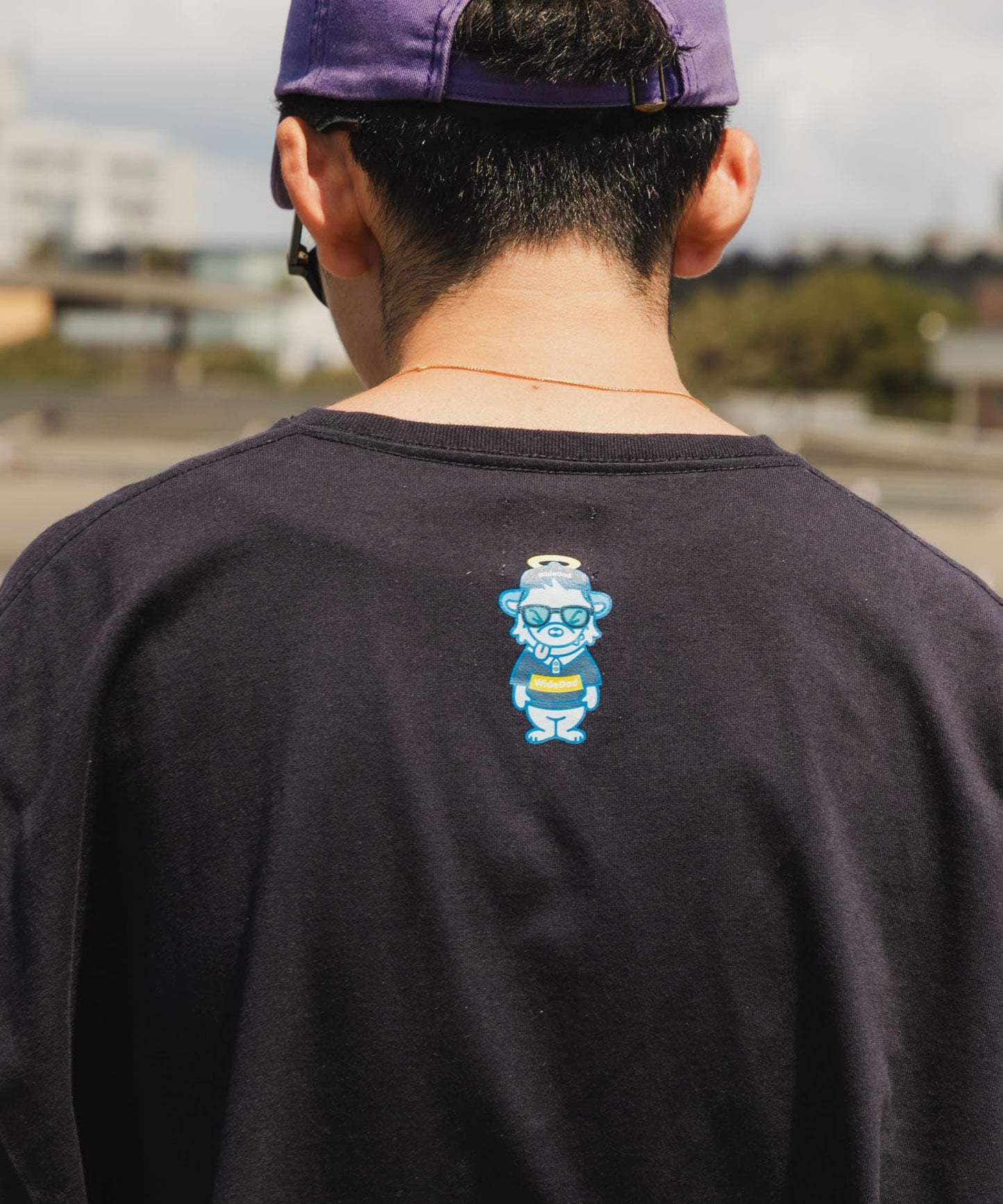 Wide Dad GRAPHIC T-SHIRTS WITH HATCH T恤