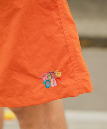 Wide Dad Graphic Shorts with Hatch 休閒短褲