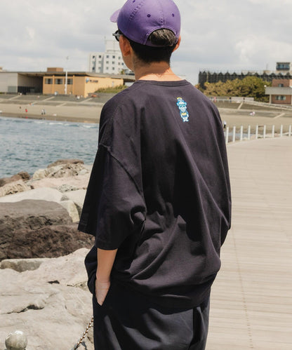 Wide Dad GRAPHIC T-SHIRTS WITH HATCH T恤