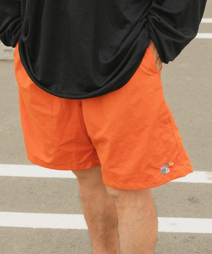 Wide Dad Graphic Shorts with Hatch 休閒短褲