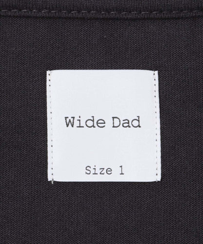 Wide Dad GRAPHIC T-SHIRTS WITH HATCH T恤