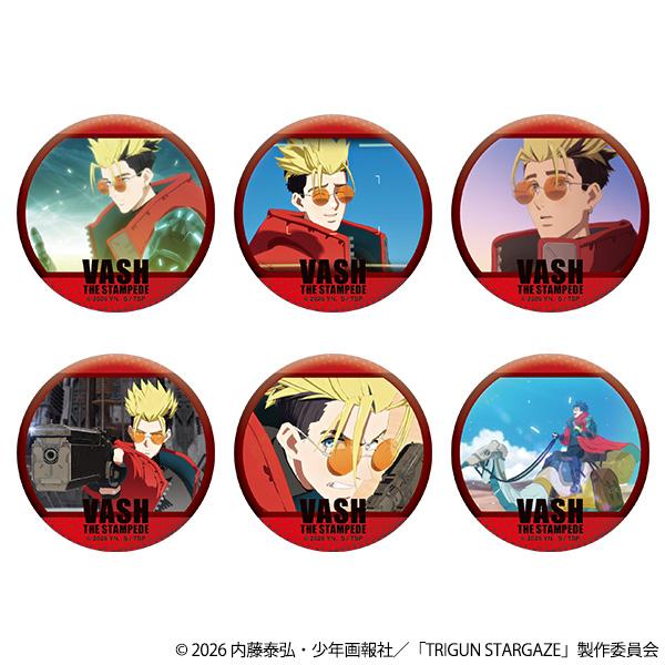 《槍神Trigun》 STARGAZE系列 ヴァッシュ 角色徽章 BOX裝（6個入）