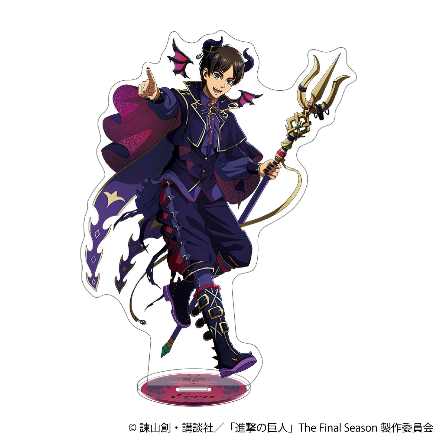 進擊的巨人（進擊的巨人） エレン 亞克力立牌 惡魔款