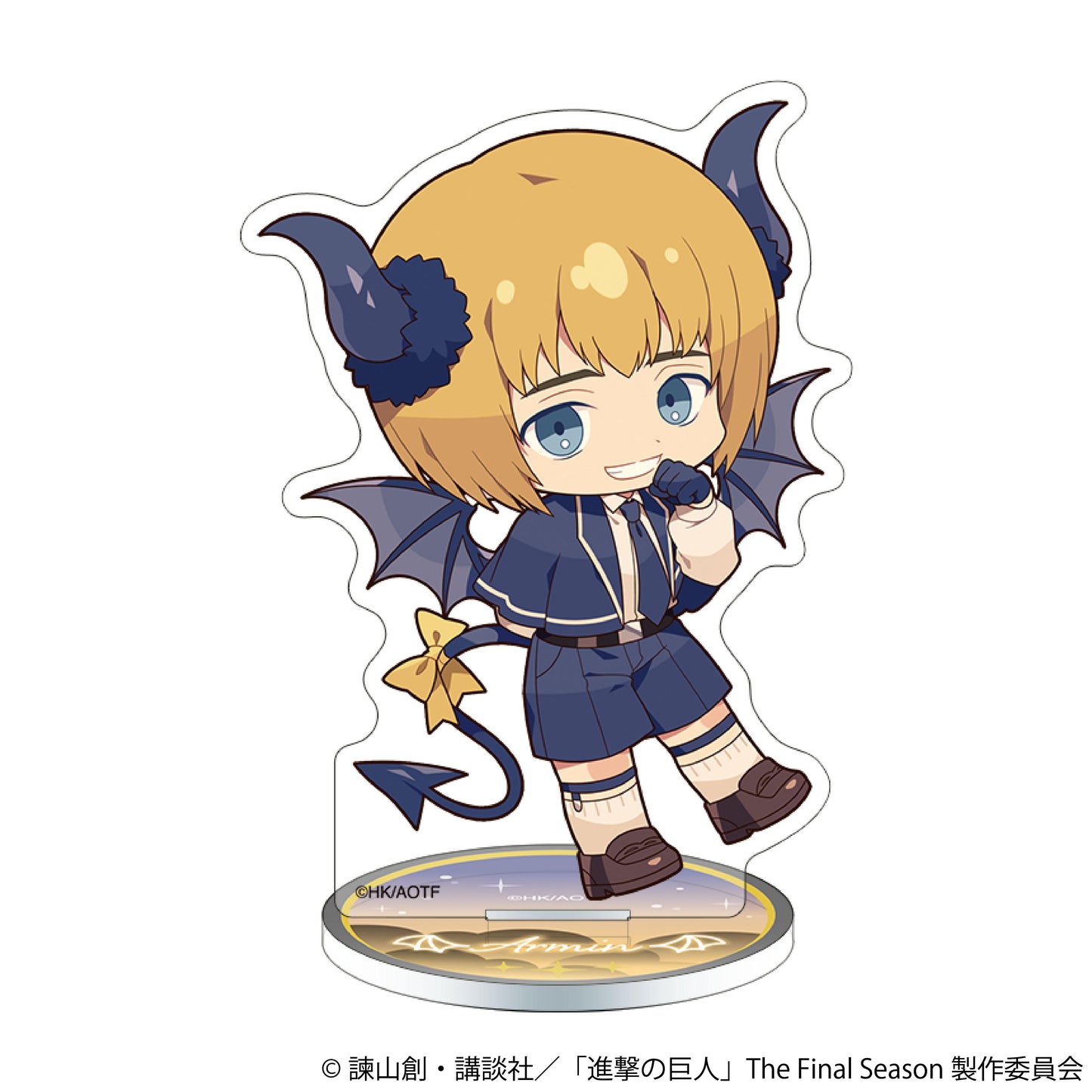 《進擊的巨人》 アルミン 迷你亞克力站立架 惡魔款