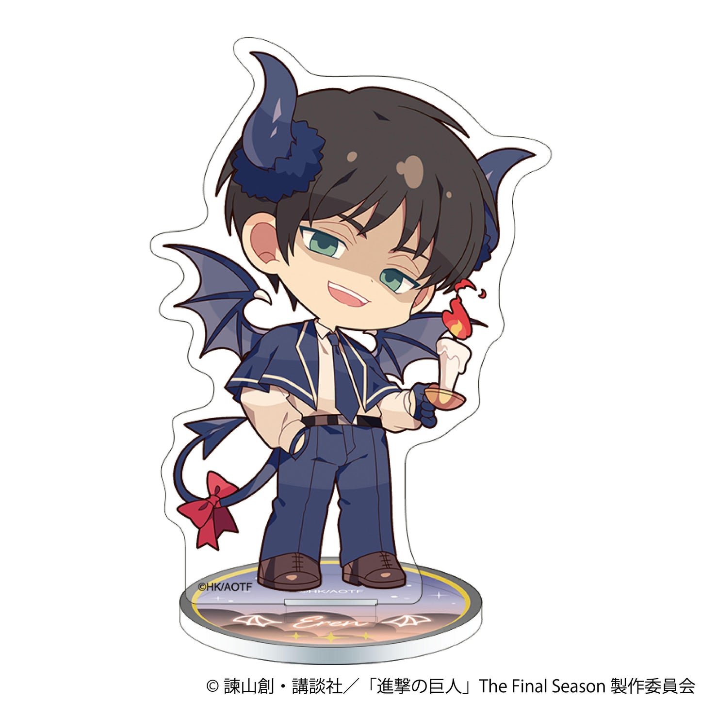 進撃の巨人（進擊的巨人） エレン 迷你亞克力立牌 惡魔款