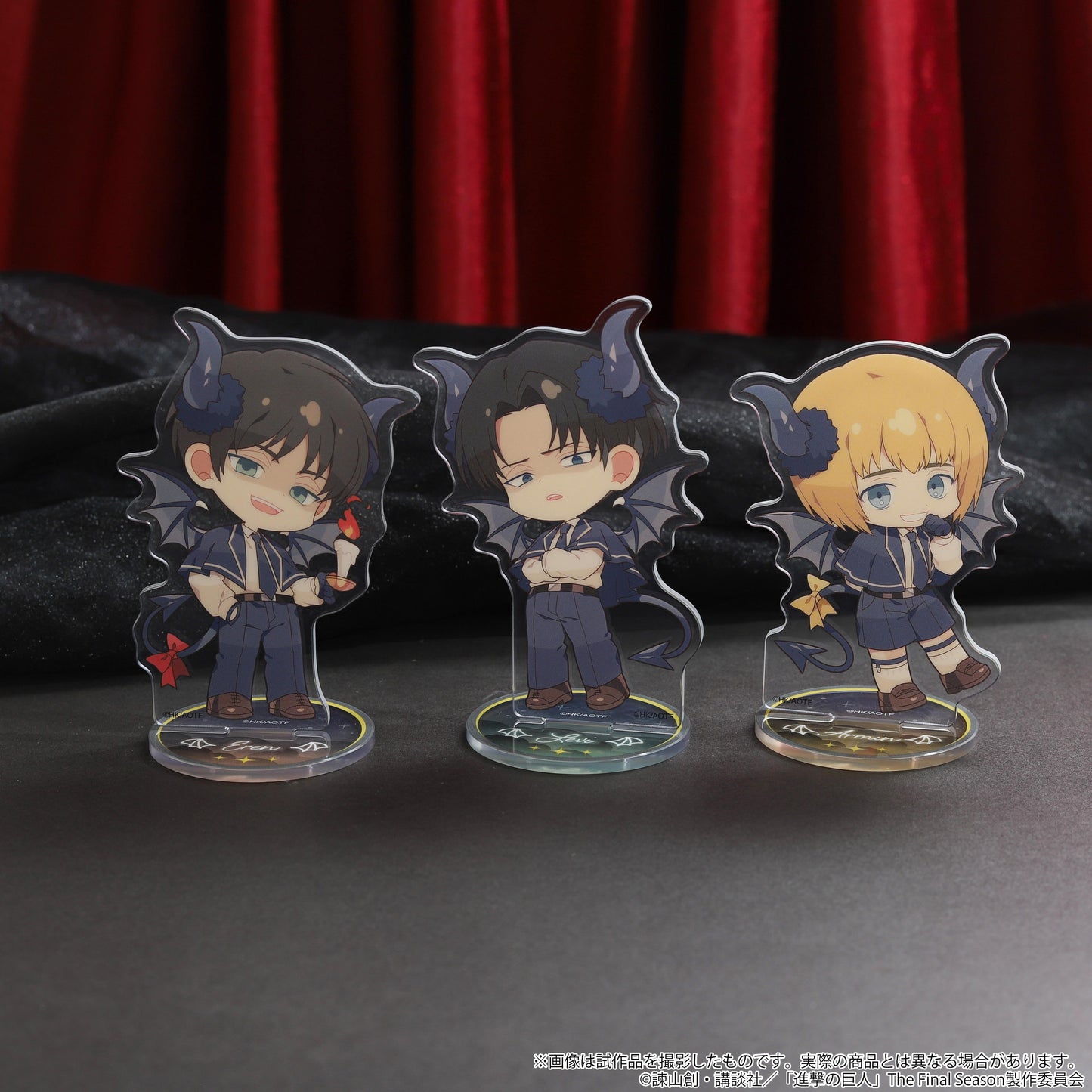《進擊的巨人》 アルミン 迷你亞克力站立架 惡魔款
