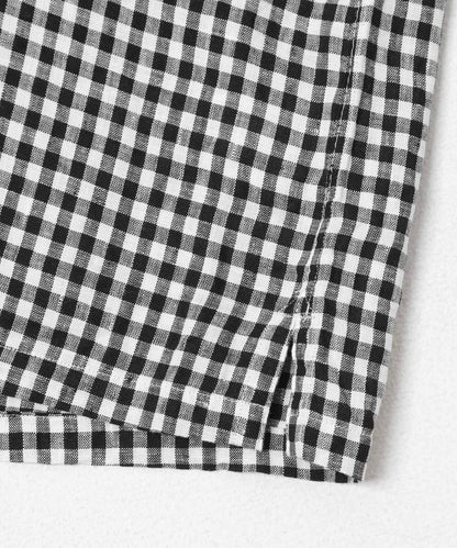亞麻 GINGHAM CHECK 圖案襯衫
