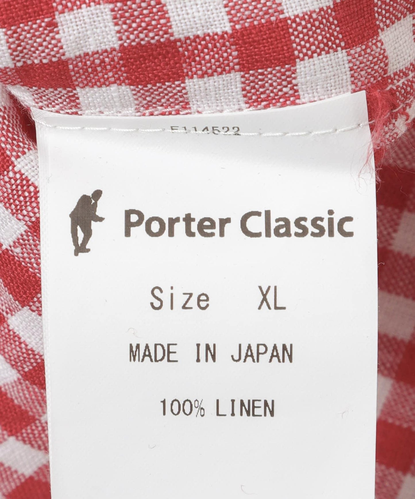 亞麻 GINGHAM CHECK 圖案襯衫