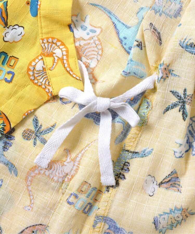 滿印花甚平連體衣