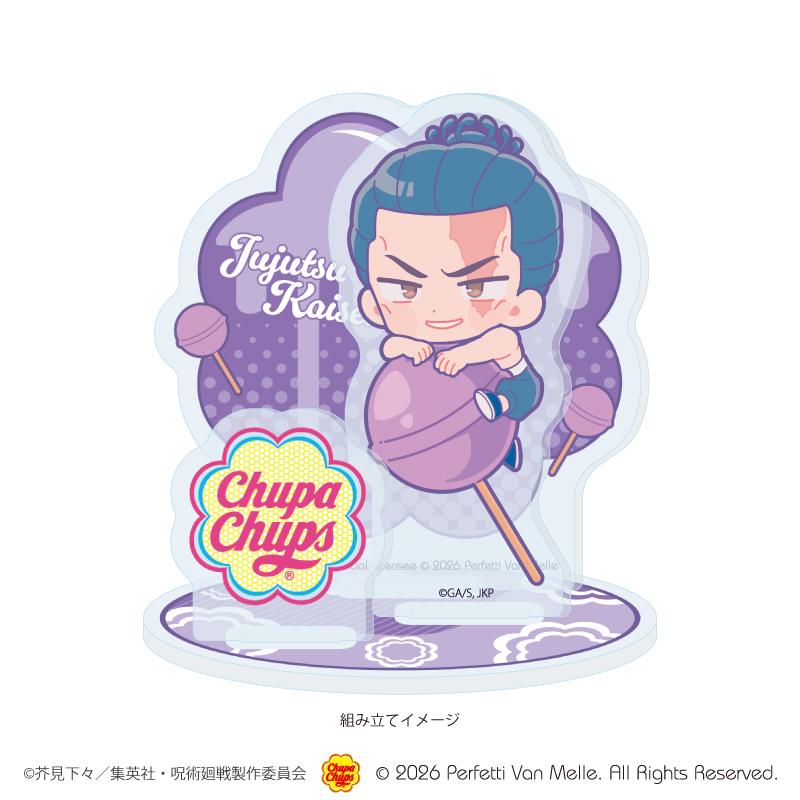 呪術廻戦×チュッパチャプス（咒術回戰×Chupa Chups） 07 東堂葵 亞克力立牌 聯名插畫款
