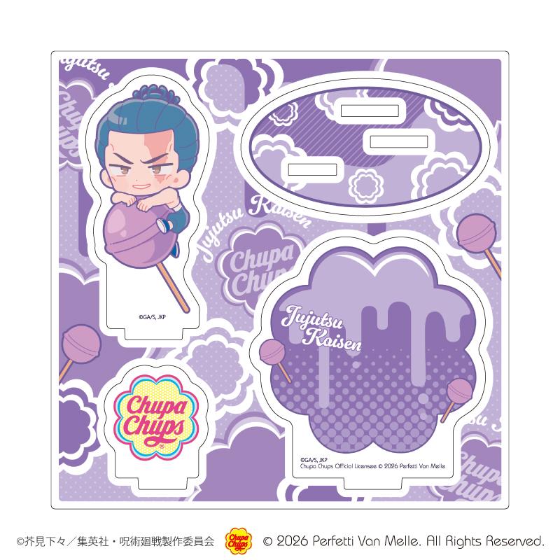 呪術廻戦×チュッパチャプス（咒術回戰×Chupa Chups） 07 東堂葵 亞克力立牌 聯名插畫款