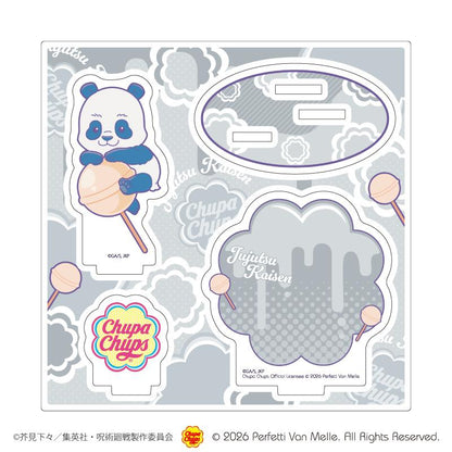 呪術廻戦（咒術回戰）×チュッパチャプス 06 パンダ 亞克力立牌 聯名插畫款