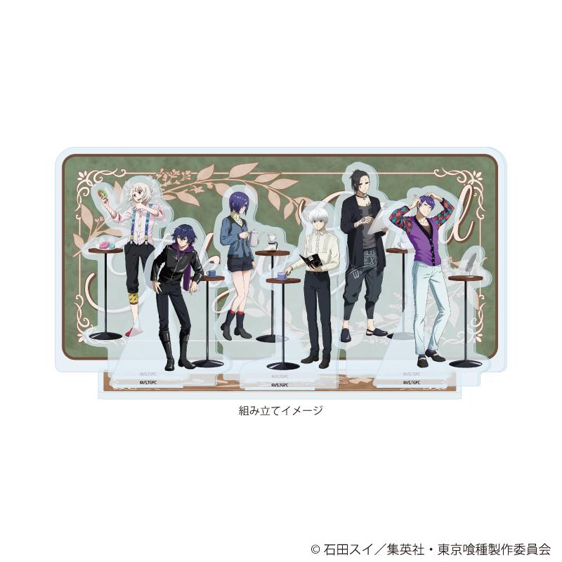 東京喰種（東京喰種） 高級系列 01 亞克力場景擺件 集合設計 日常ver 描き下ろし插畫