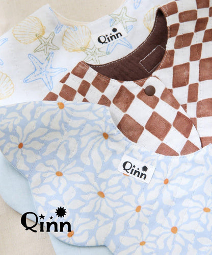 BABY Qinn 雙面 100%純棉 圍嘴