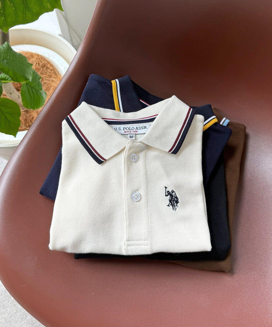 兒童珠地 U.S. POLO ASSN. POLO衫